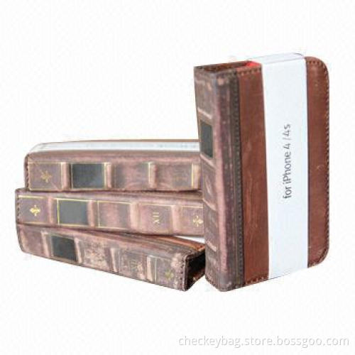 Old style phone case, made of leather